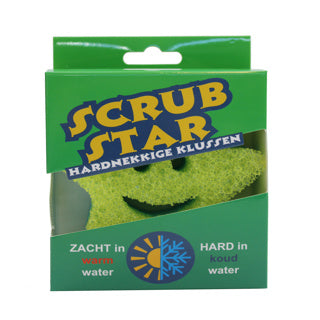 Sponge Scrub Star stubbornly