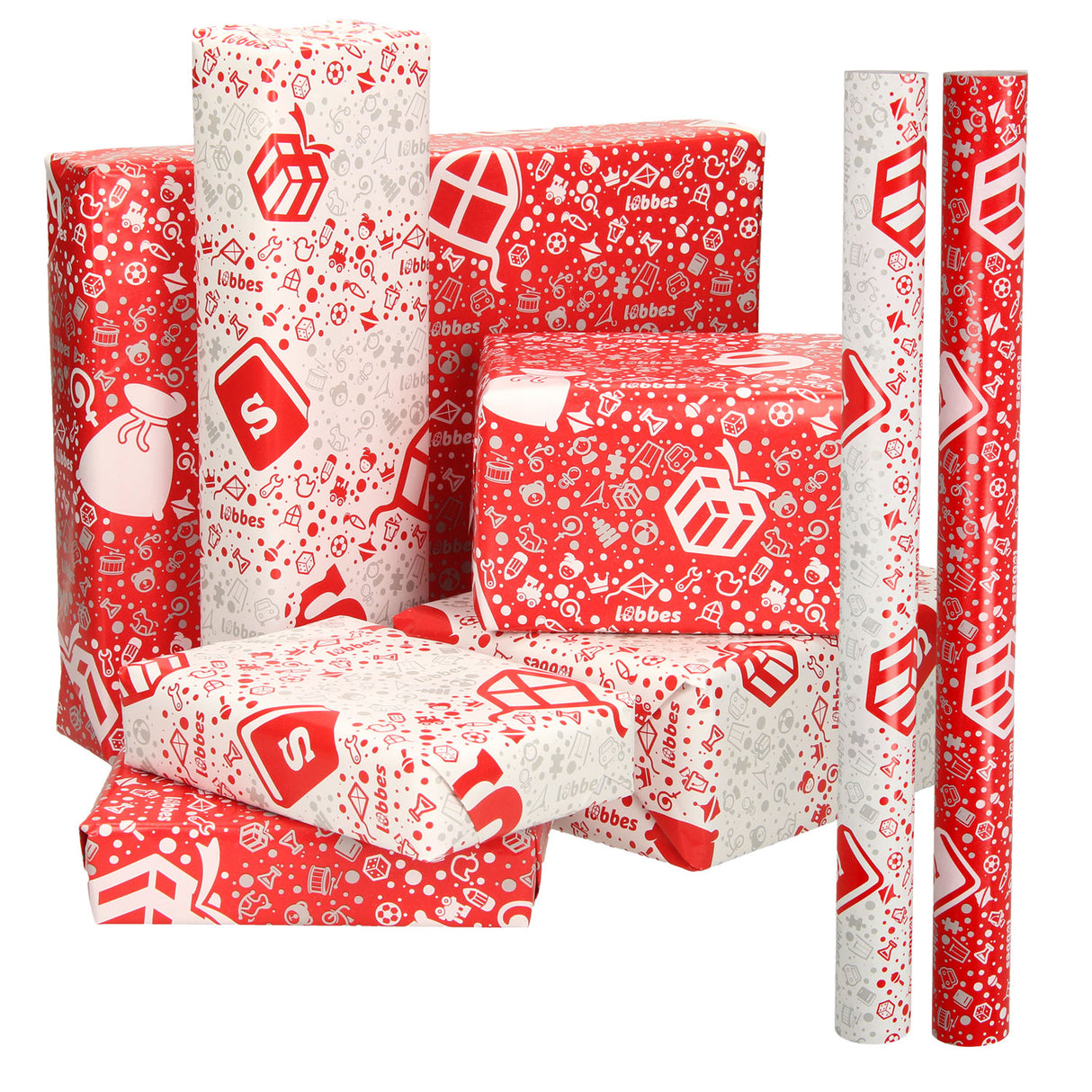 Lobbes Sinterklaas wrapping paper, 5mtr