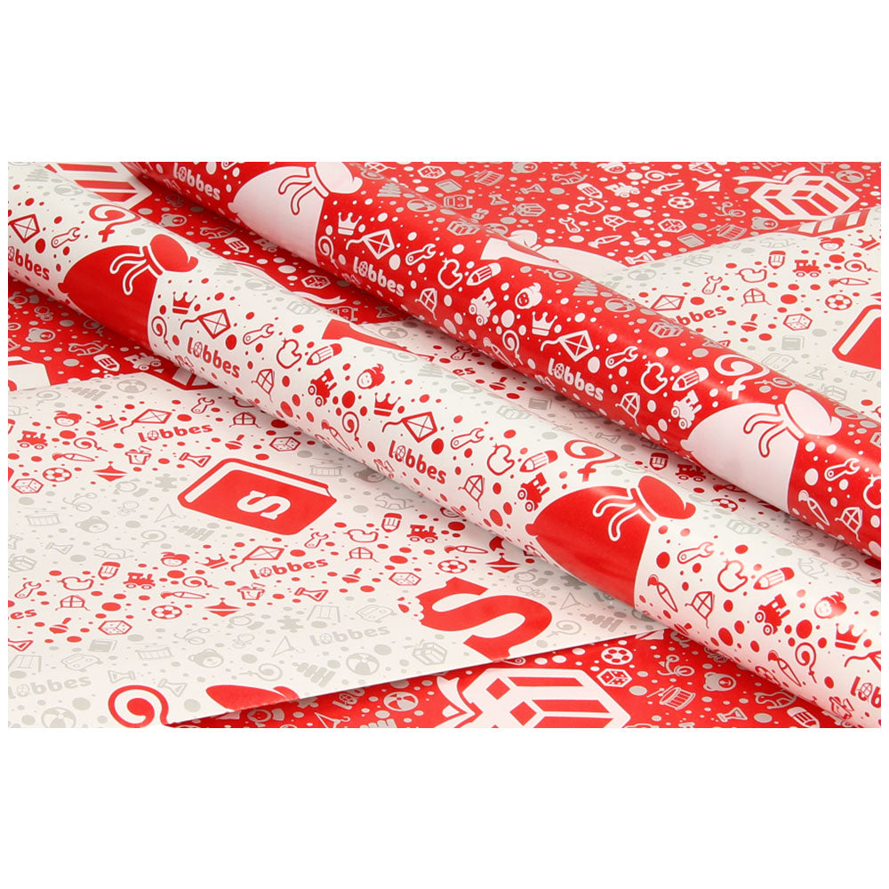 Lobbes Sinterklaas wrapping paper, 5mtr