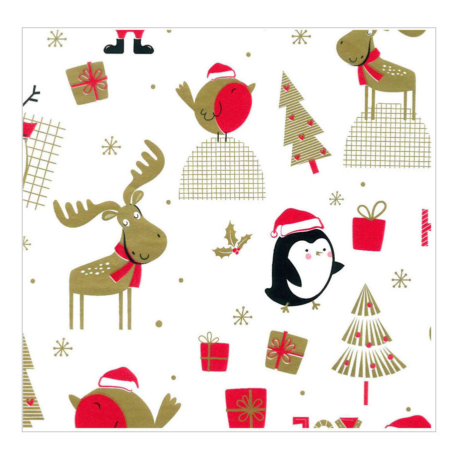 Papel de envoltura de Navidad de Rotolux, 3MTR.