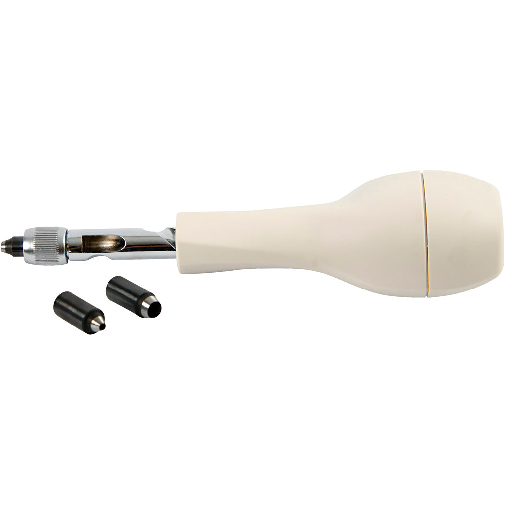 Creativ company schroef priem, gatgrootte 2+3+4 mm, 1 stuk