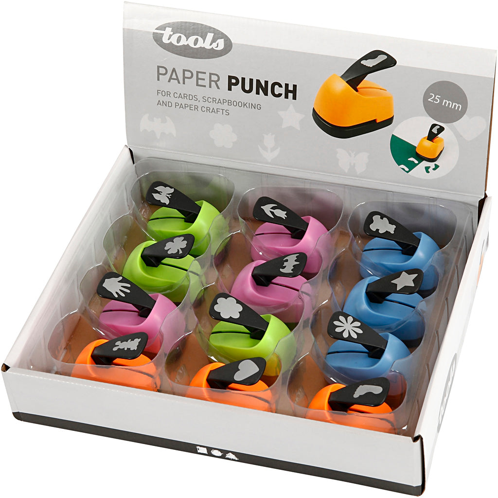 Creativ Company Punching Color, 12st.