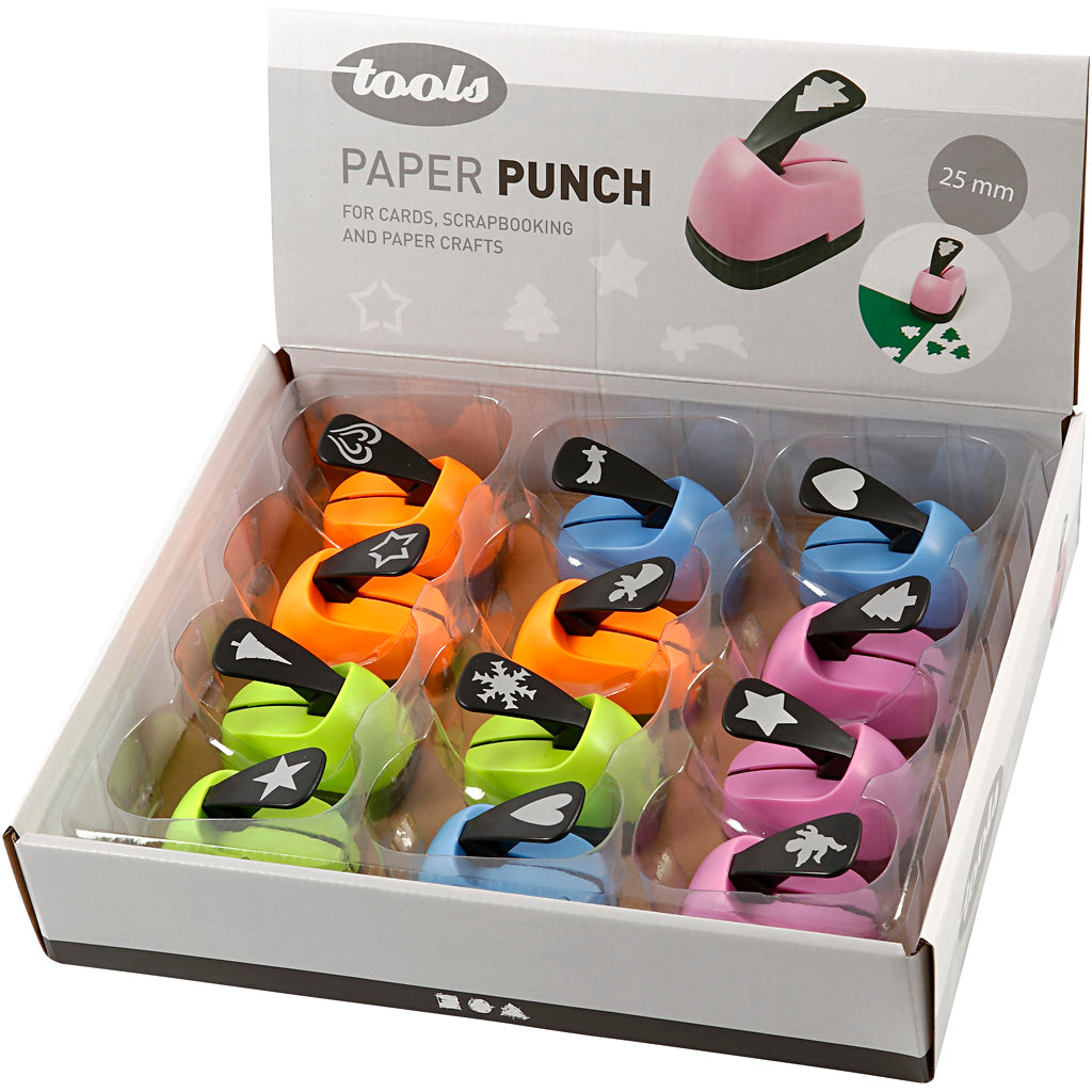 Creativ company ponsen, kerst, afm 25 mm, 12 stuk 1 doos