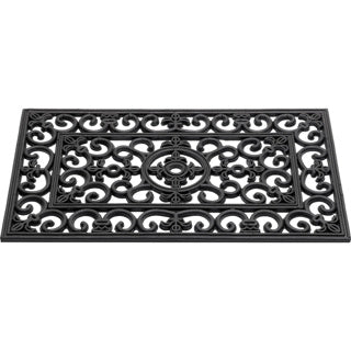 Doormat Antique French Lilly 45x75 cm rubber