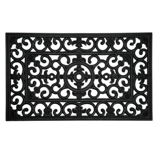 Doormat Antique French Lilly 45x75 cm rubber