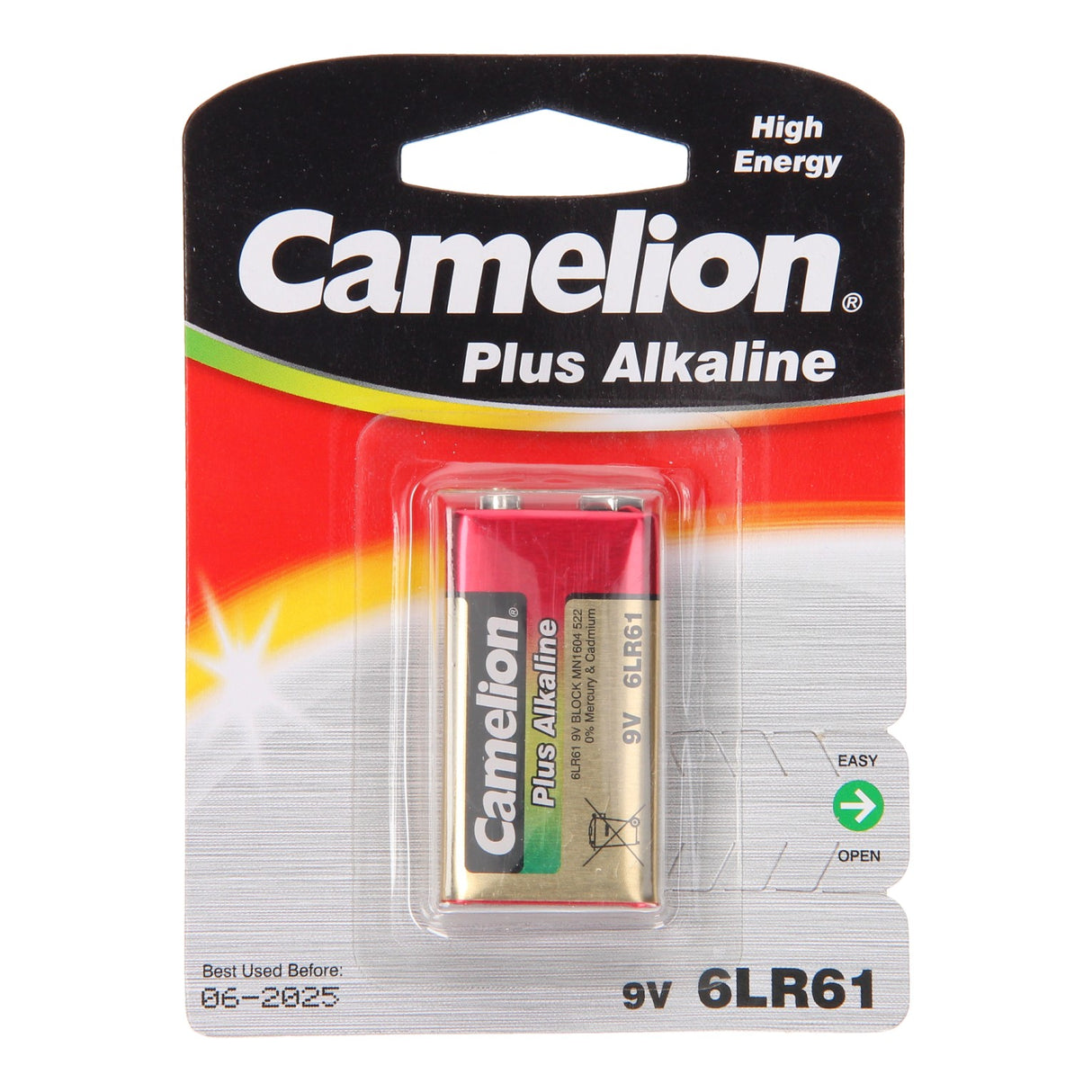 Camelion Plus Battery Alkaline 9V 6LR61