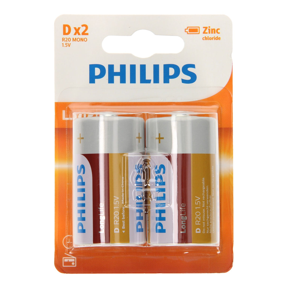 Philips Battery Monocell LR20 Philips