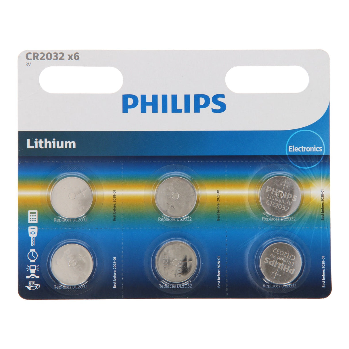 Battery Sales Europe Battery Lithium CR2032, 6.