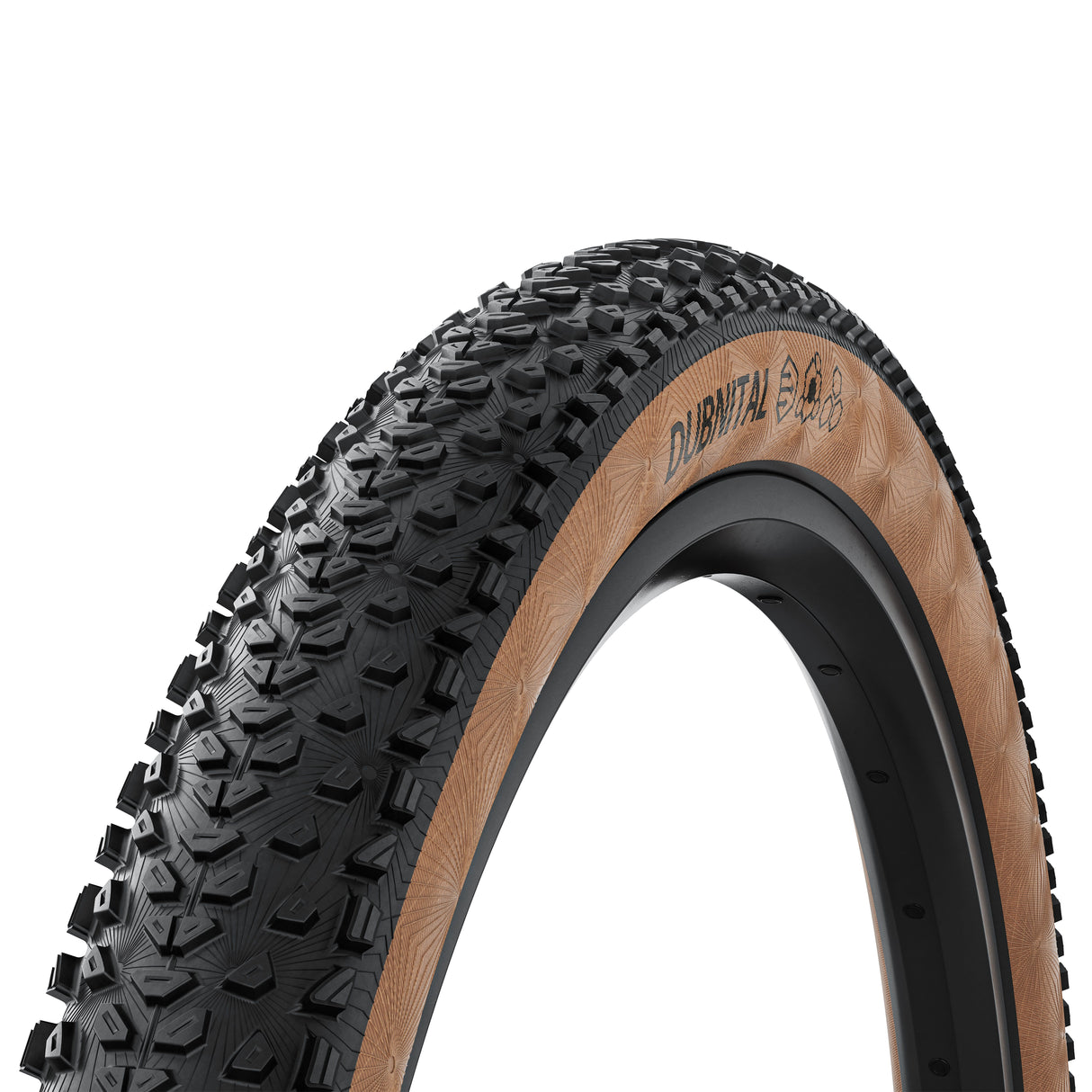 Continental dubnital race rapid 29x2.4 tr e-25 transparent folding tire