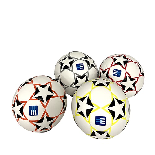 Van der doelen voetbal groot synthetisch leer maat 5