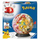 Ravensburger 3D puzzle ball Pokémon characters, 54 pcs.