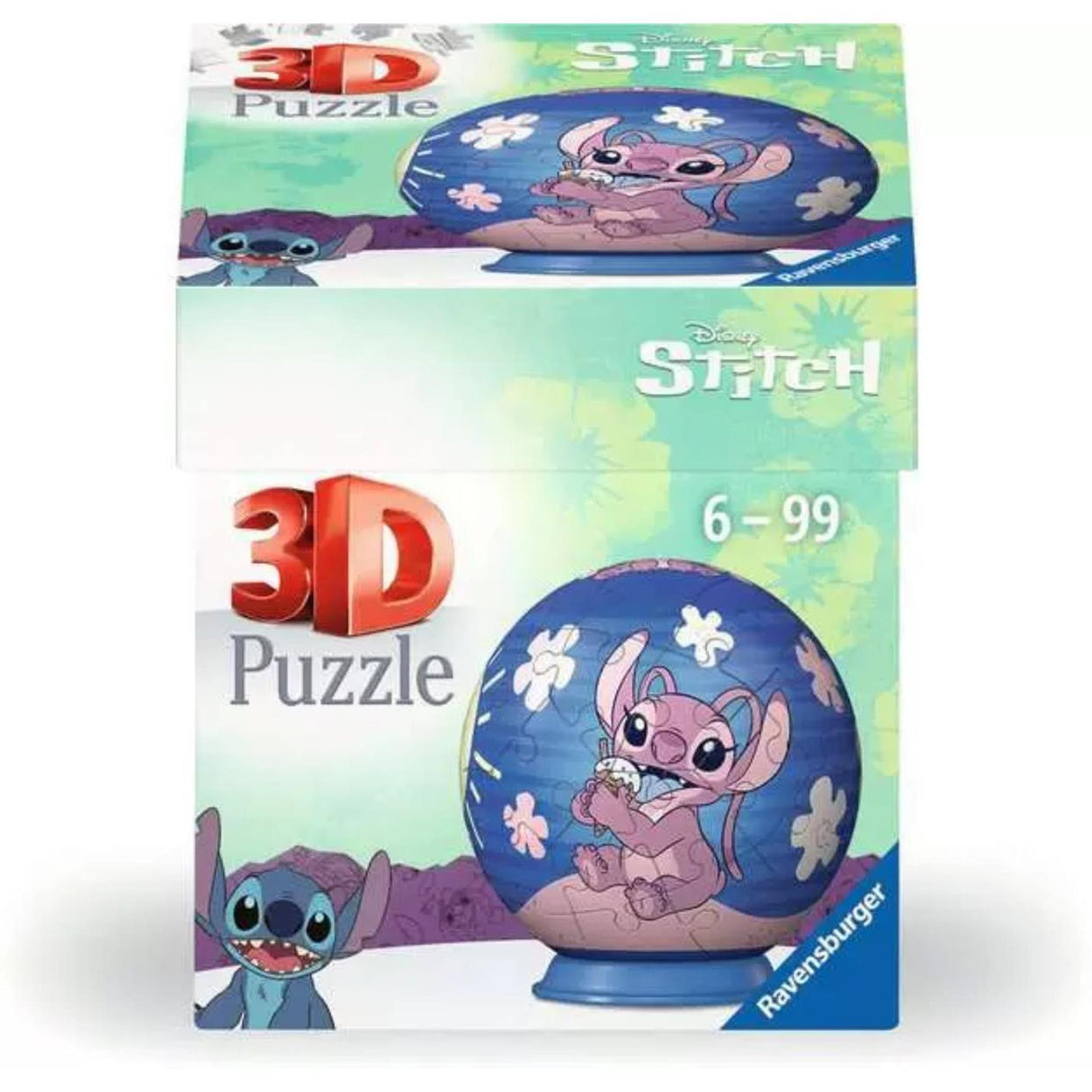 Ravensburger 3d pussel bollsöm ängel, 54 st.