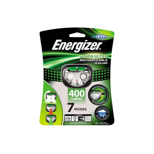 Energizer koplamp vision kunststof zwart