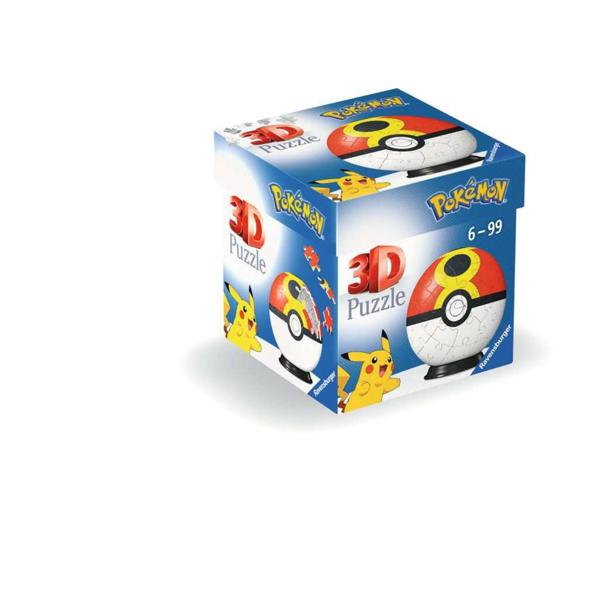 Ravensburger Palla puzzle 3D Pokémon Palla Pokémon, 54 pezzi.