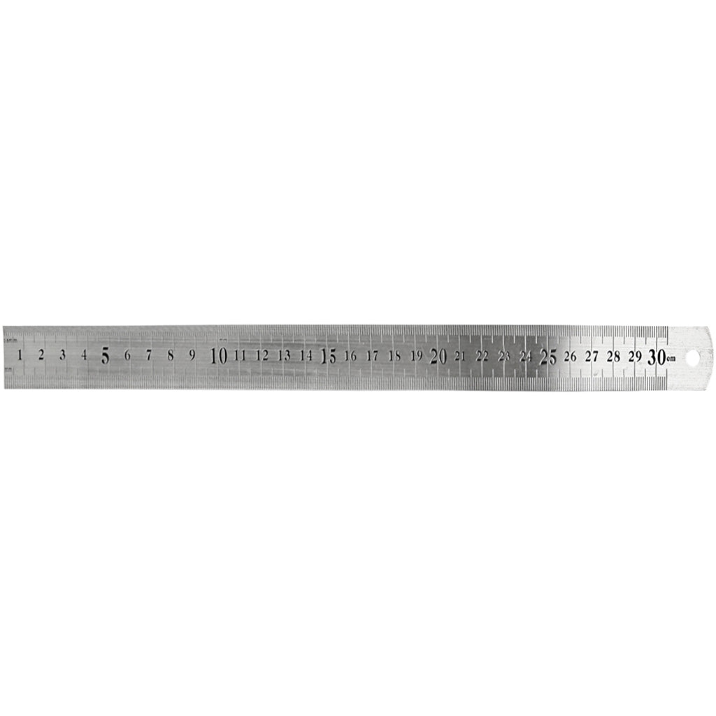 Creatorv Company Ruler Metal, 30 cm