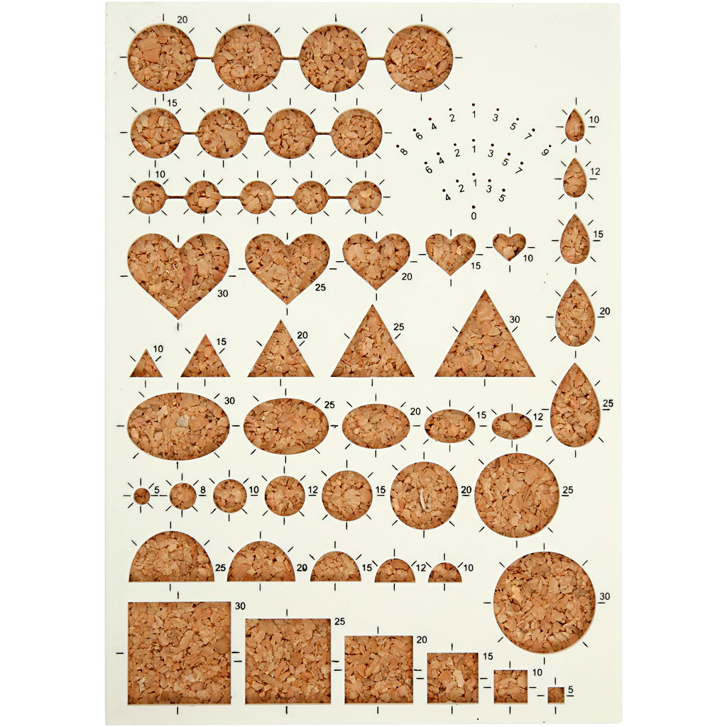 Creativ company quilling bord, afm 21x15 cm, 1 stuk
