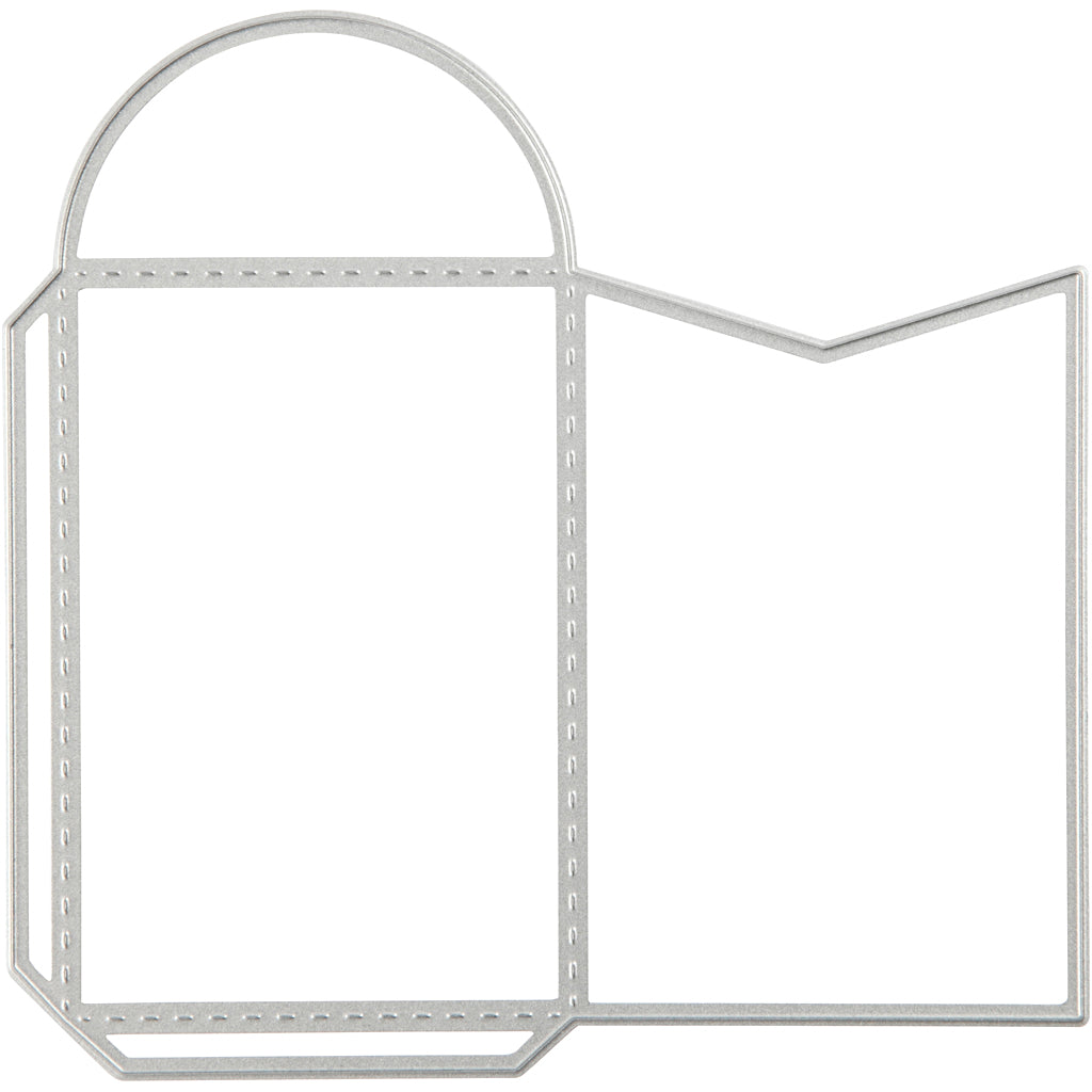 Creativ company punching and embossing dies, envelope, size 8.5x5.5 cm, 1 piece