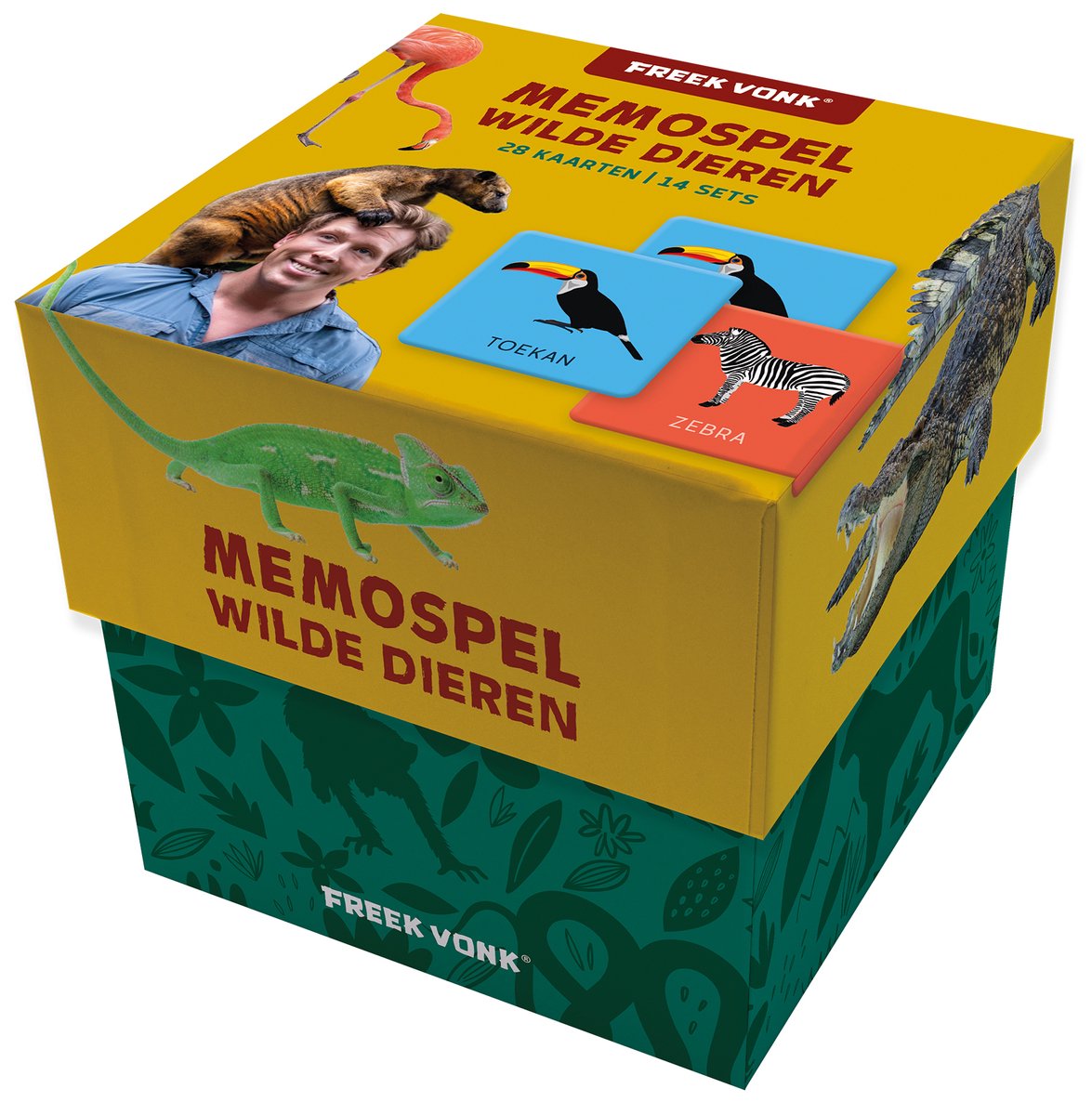 Imagebooks freek spark memo game - animales salvajes