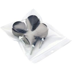 Grip seal bags raja pbag16 transparent 250 mm