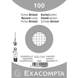 Index cards Exacompta 10209e white paper