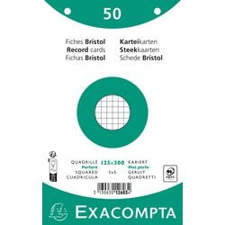 Index cards Exacompta 12603e white paper