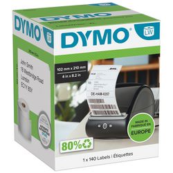 Adresné štítky dymo 2166659 autentické biele