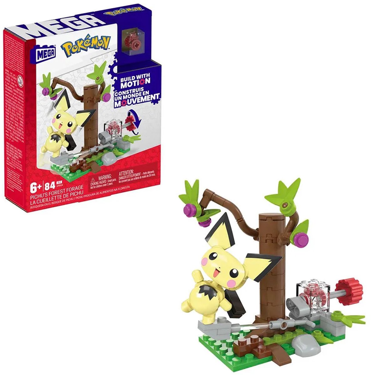Stavebnice Mattel Mega Construx Pichu's Forest Pícniny