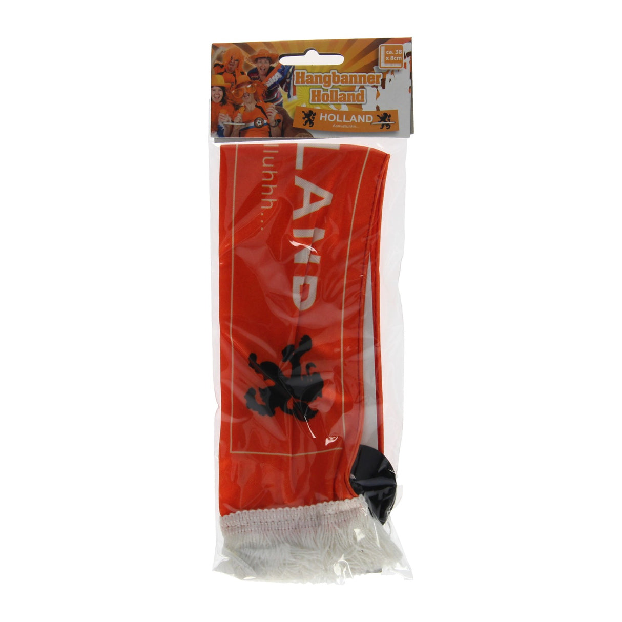 Bannner with suction cups Holland