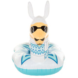 Inflatable aquatic altar Lama with sunglasses