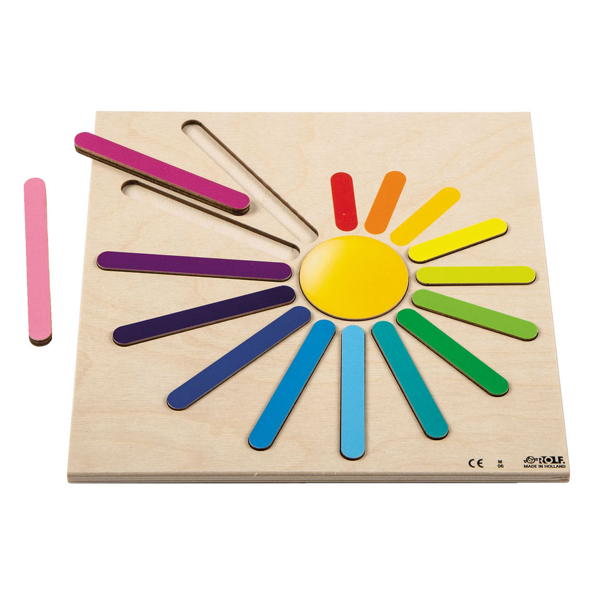 Rolf Rolf Relief Puzzle Rainbow rays, 15st.