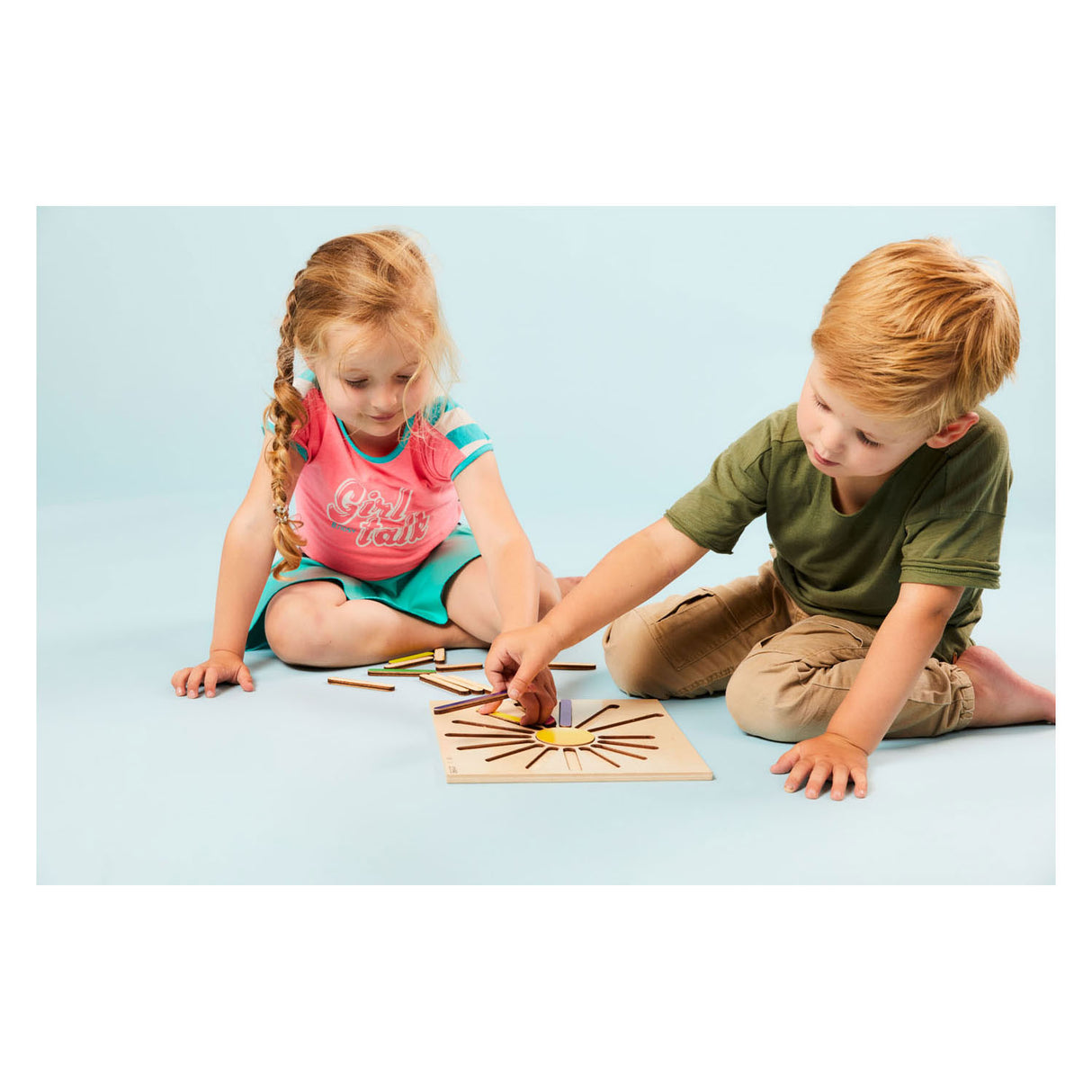 Rolf Rolf Relief Puzzle Rainbow rays, 15st.