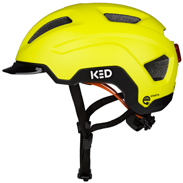 Ked fietshelm pedalon s (53-56cm) - mat geel