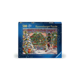 Ravensburger puzzel the christmas shop 500 stukjes