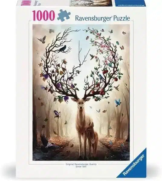 Ravensburger jigsaw puzzle magical deer, 1000 pcs.
