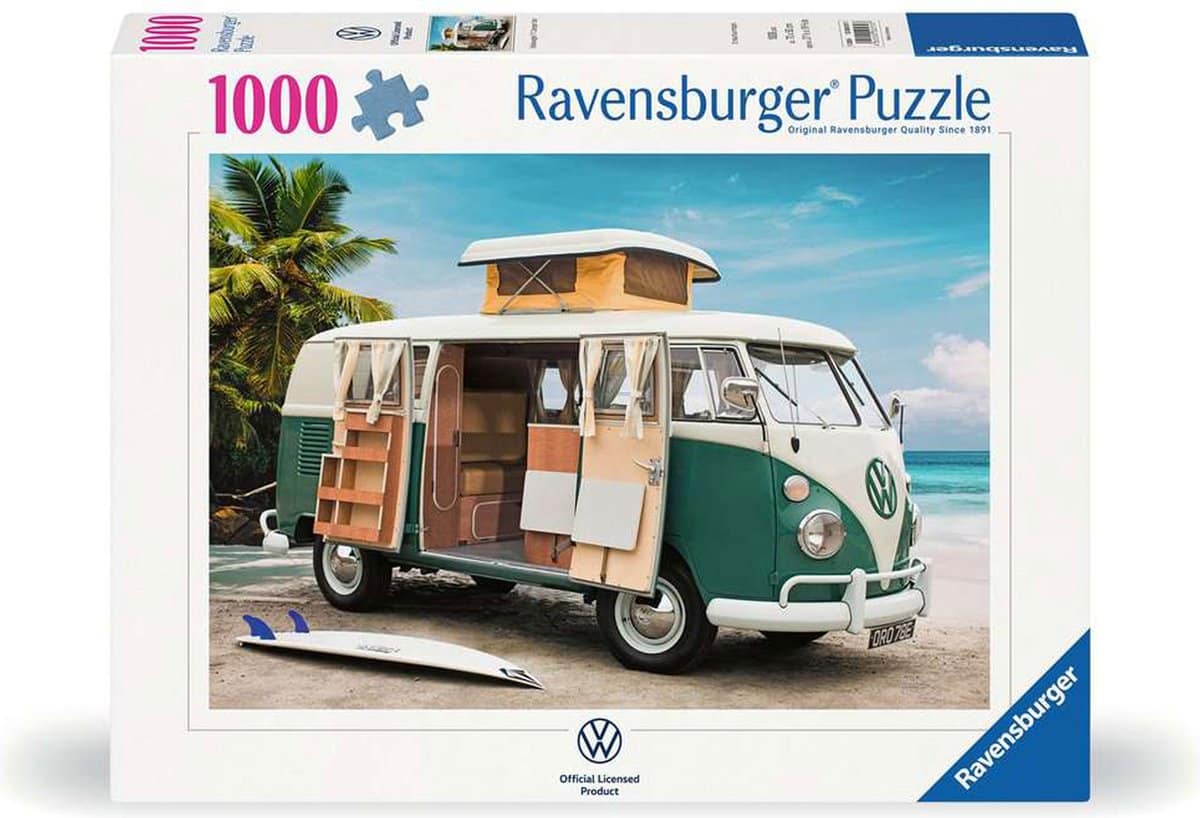 Ravensburger jigsaw puzzle Volkswagen T1 camper van