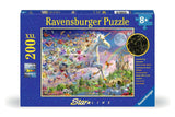 Ravensburger Jigsaw Puzzle XXL Fantasy Unicorn Star Line, 200st.