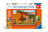 Ravensburger puzzle leví kráľ 2x24ks