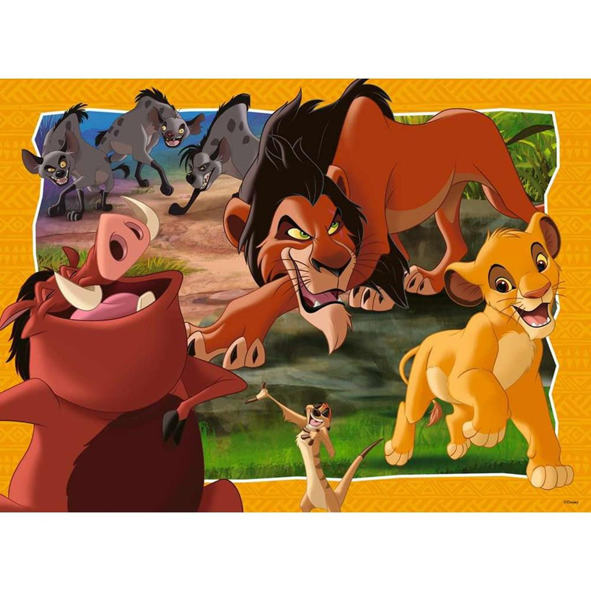 Ravensburger Jigsaw Puzzle XXL Lion King, 200st.