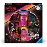 Ravensburger puzzle rotondo Stranger Things 500 pezzi