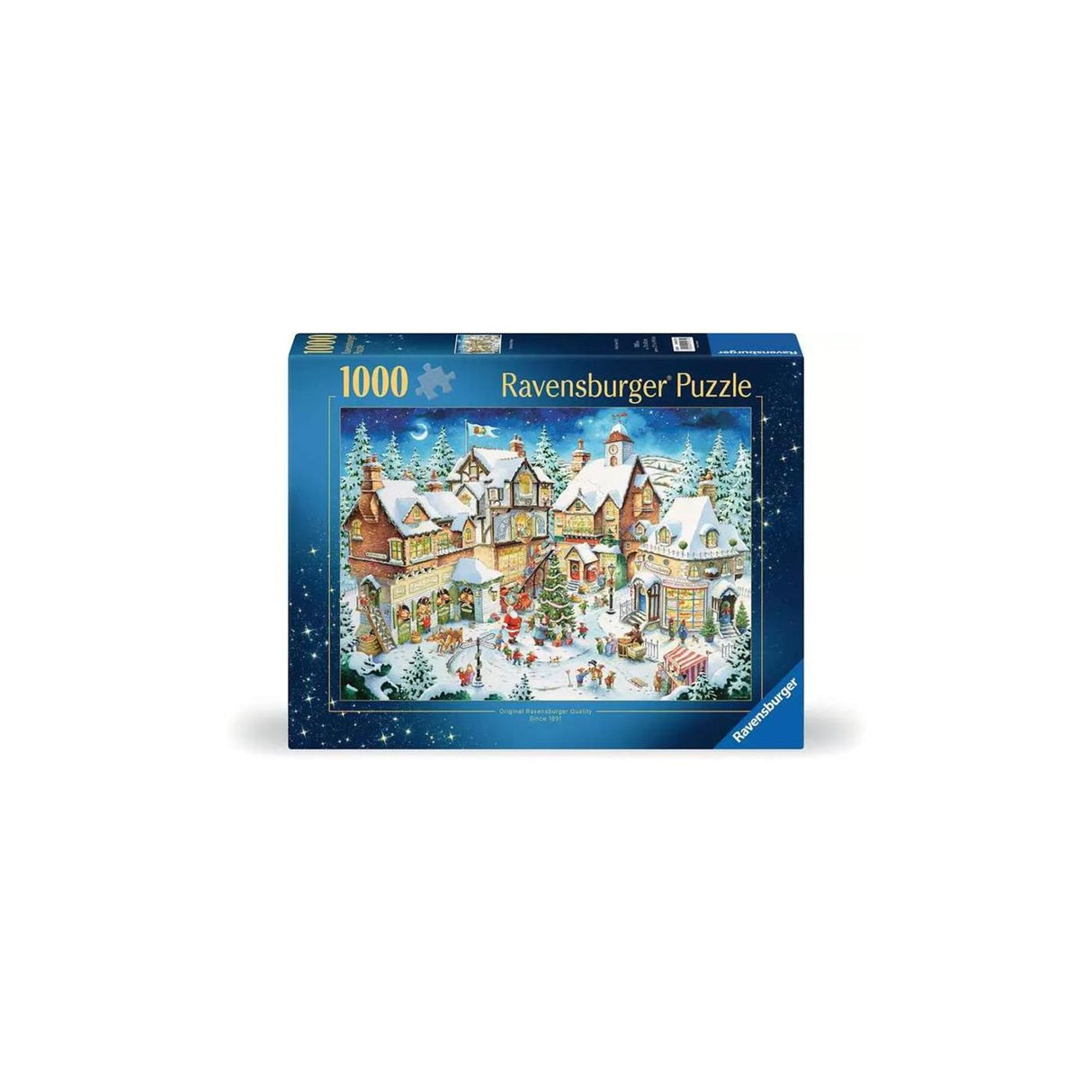 Ravensburger Puzzle Chrëschtduerf 1000 Stéck