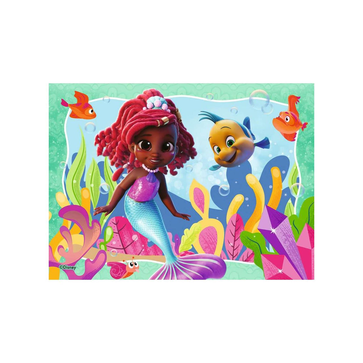 Ravensburger jigsaw puzzle disney junior ariel - 4 puzzles