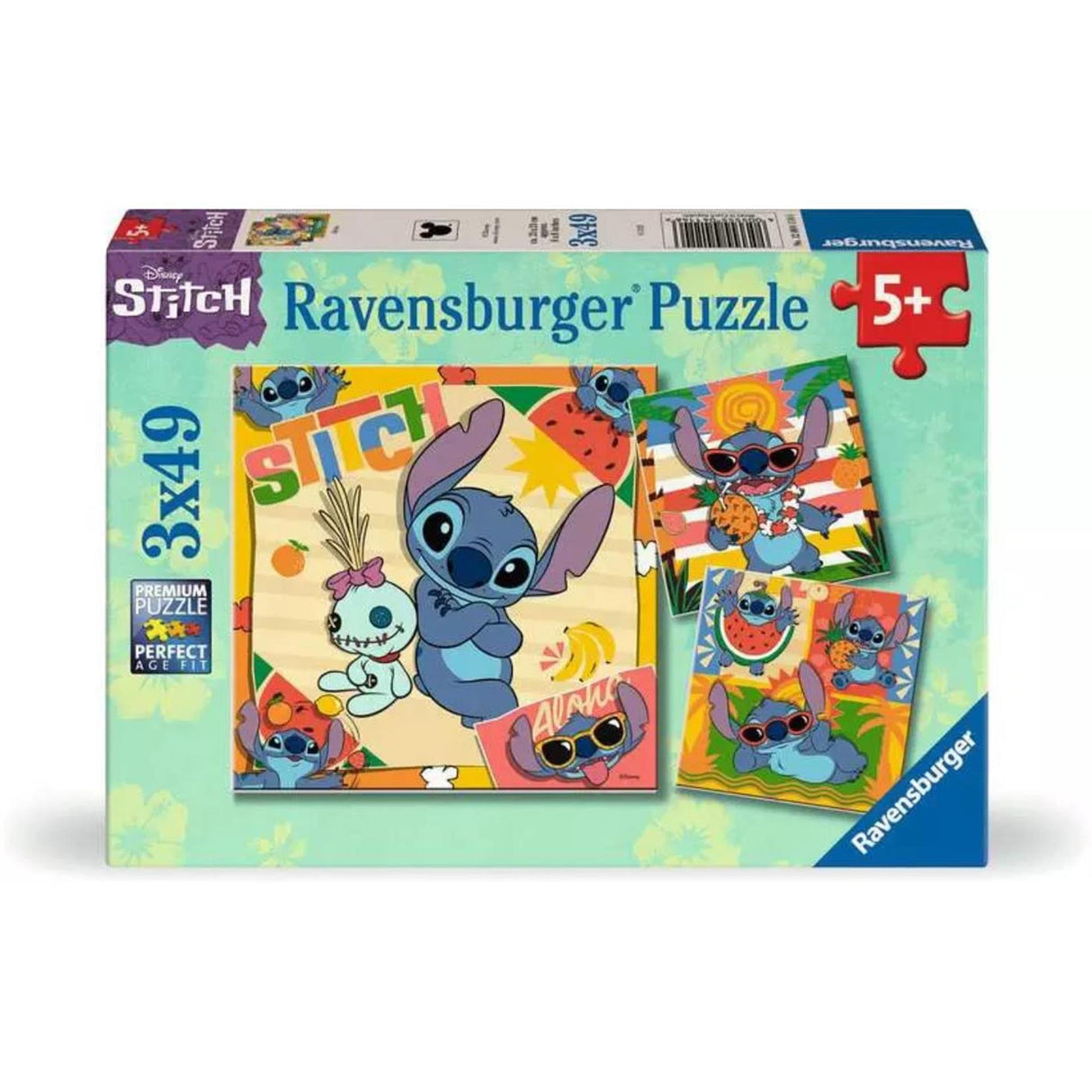 Ravensburger puzzle disney stitch 3x49pcs