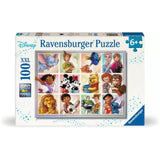 Ravensburger jigsaw puzzle xxl disney characters, 100 pcs.