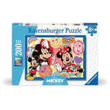 Ravensburger jigsaw puzzle xxl mickey and minnie, 200 pieces.