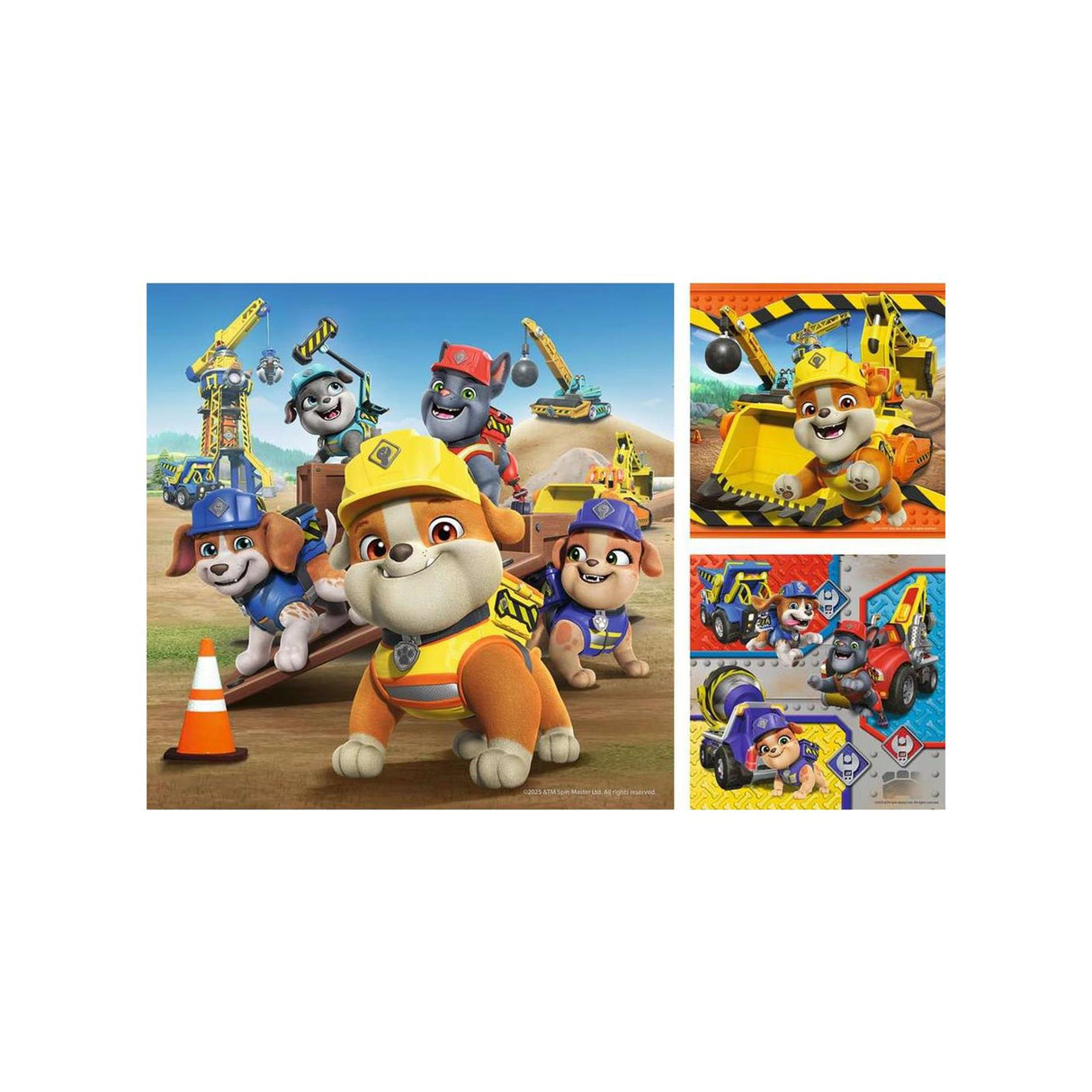 Ravensburger jigsaw puzzle rubble crew - 3x49st.