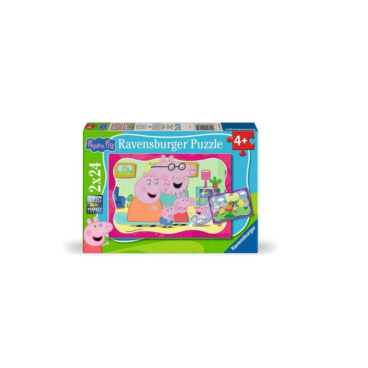 Puzal Ravensburger peppa muc 2x24pcs