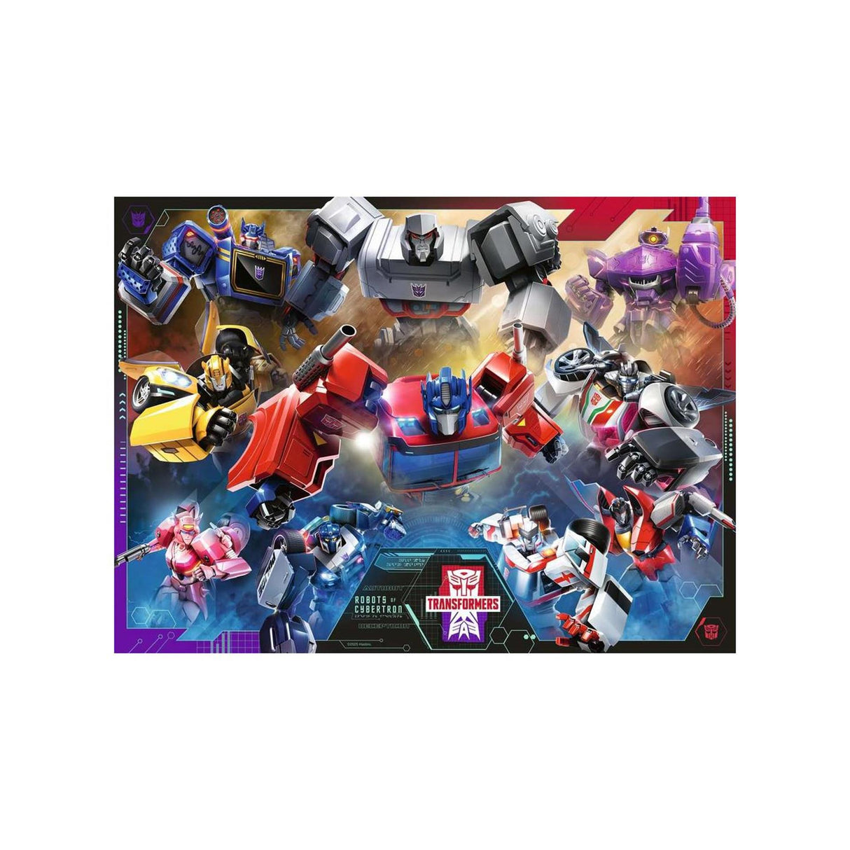 Ravensburger Transformers Puzzle - 100 Pieces XXL