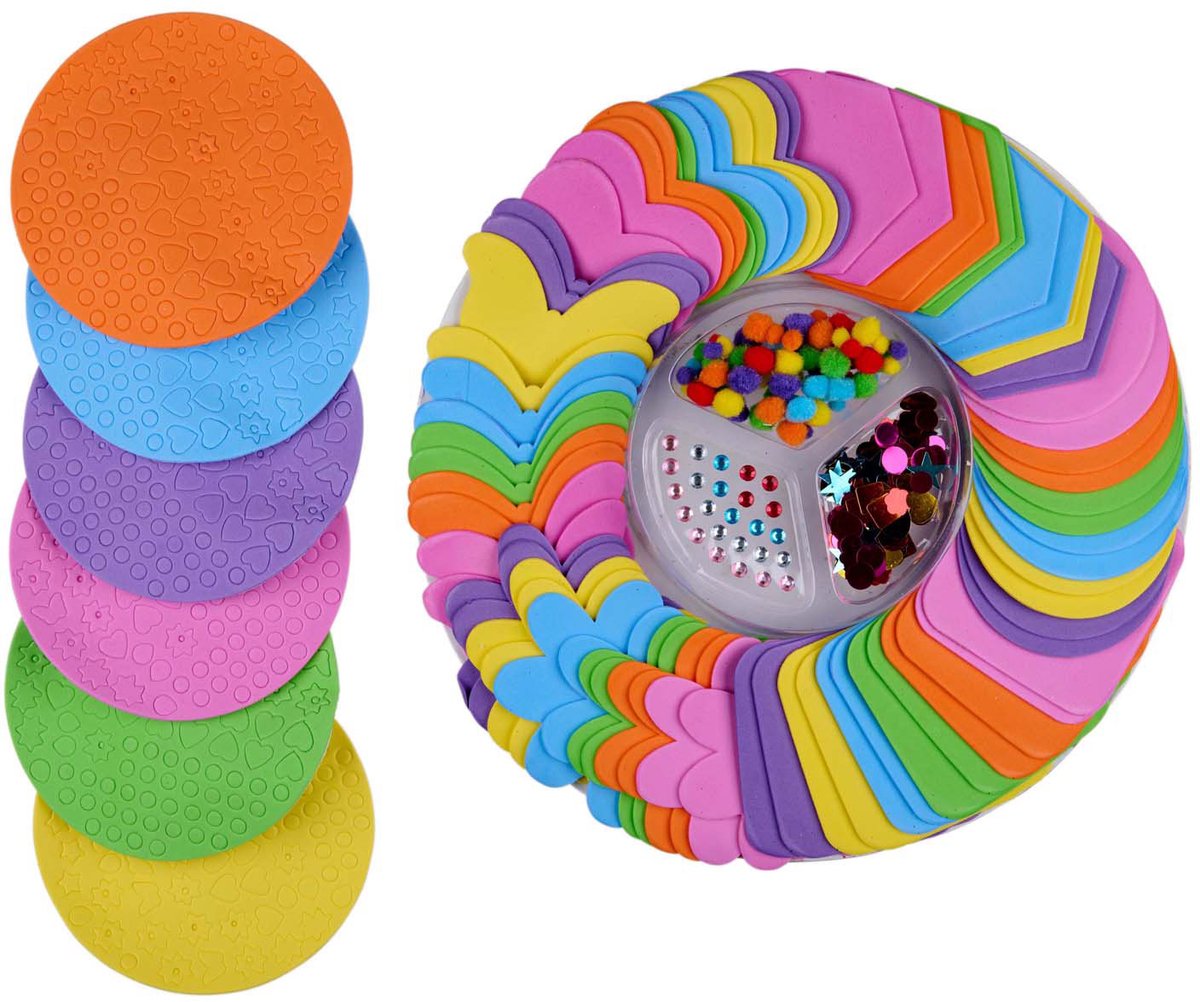 Craft supplies package, 783 pcs.