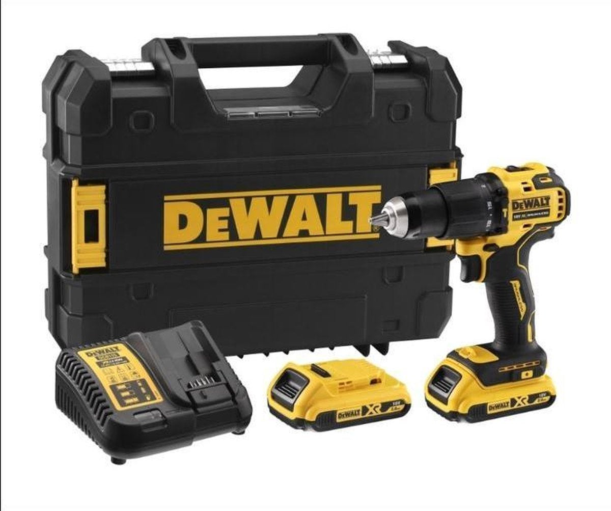 Dewalt dcd709d2t-qw accu klopboormachine 18v 2,0ah li-ion in tstak koffer - dcd709d2t-qw