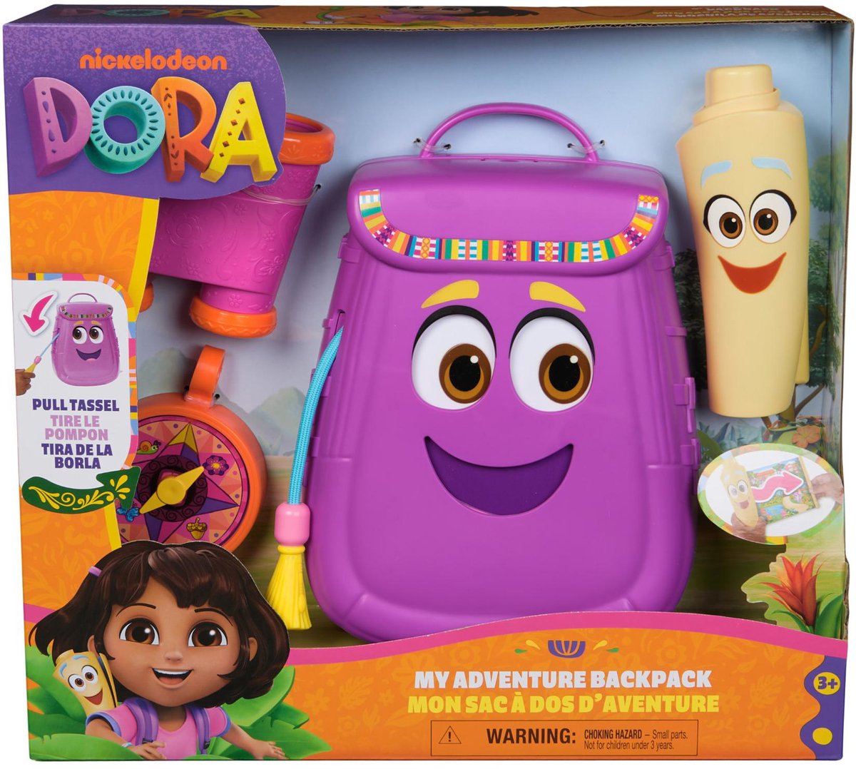 Zaino Dora con 3 accessori